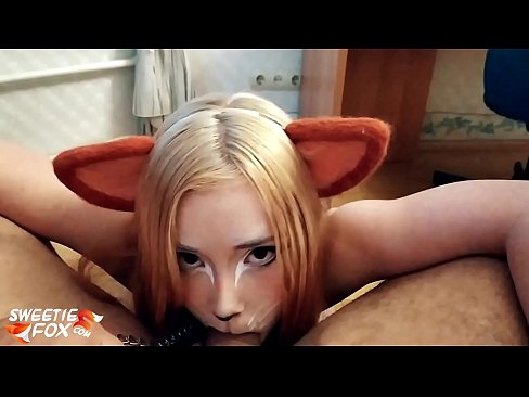 ❤️ Kitsune yutmoq Dik va uning og'ziga cum ❤❌  seks da bizda ❌❤